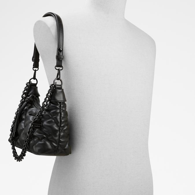 Milya Women's Black Shoulder Bag image number 3