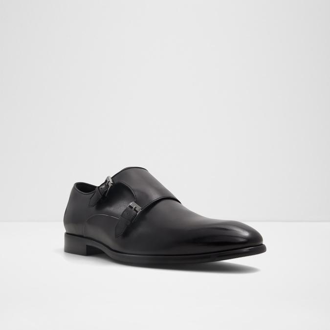 Neco Men's Black Loafers image number 4