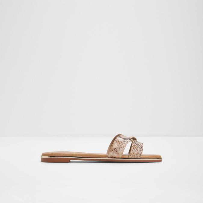 Kharine-In Women's Brown Flat Sandals