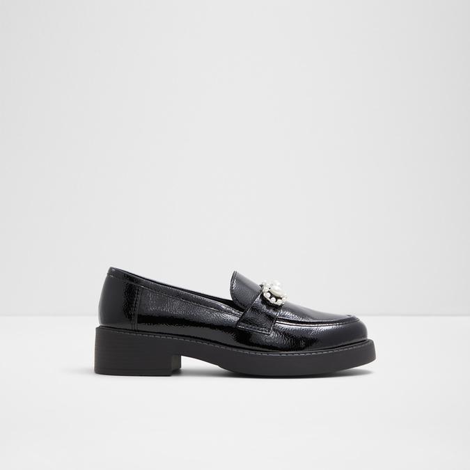 Dinara Women's Black Loafers image number 0