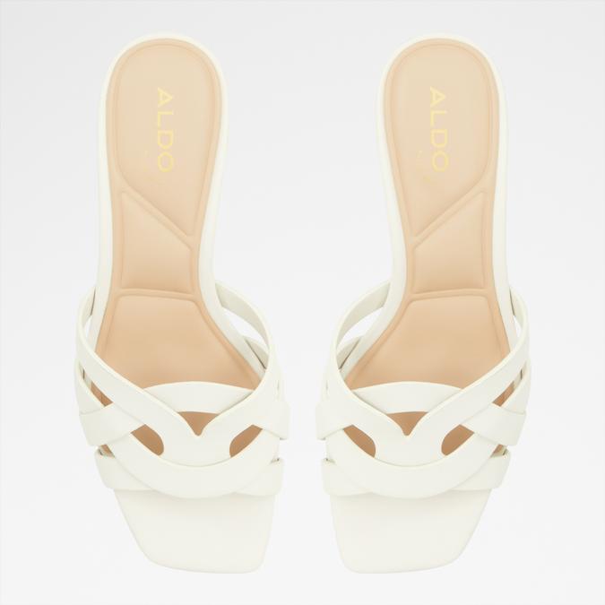 Etharedan Women's White Dress Sandals image number 1