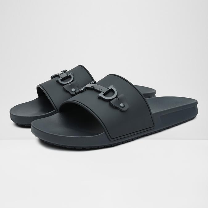 Loungeslide-In Men's Navy Strap Sandals image number 1