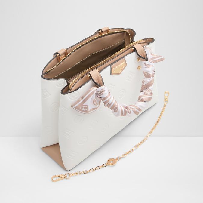 Astraea Women's White Satchel image number 2