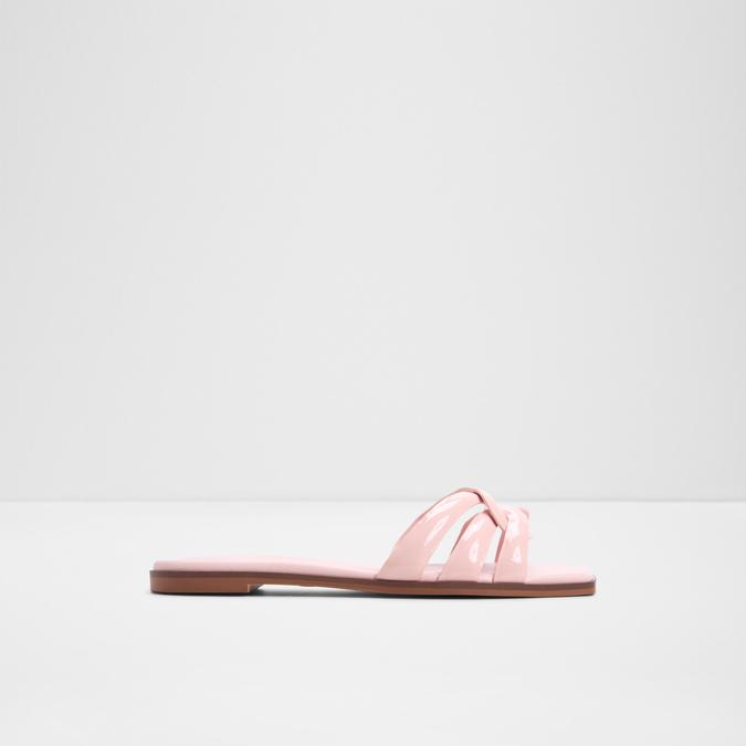 Augustia-In Women's Pink Flat Sandals image number 0