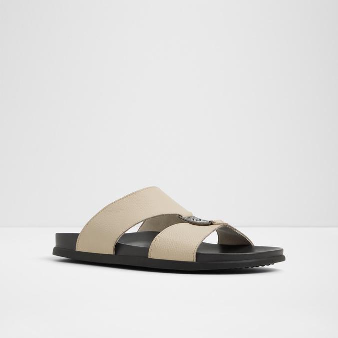 Saluma-In Men's White Strap Sandals image number 4