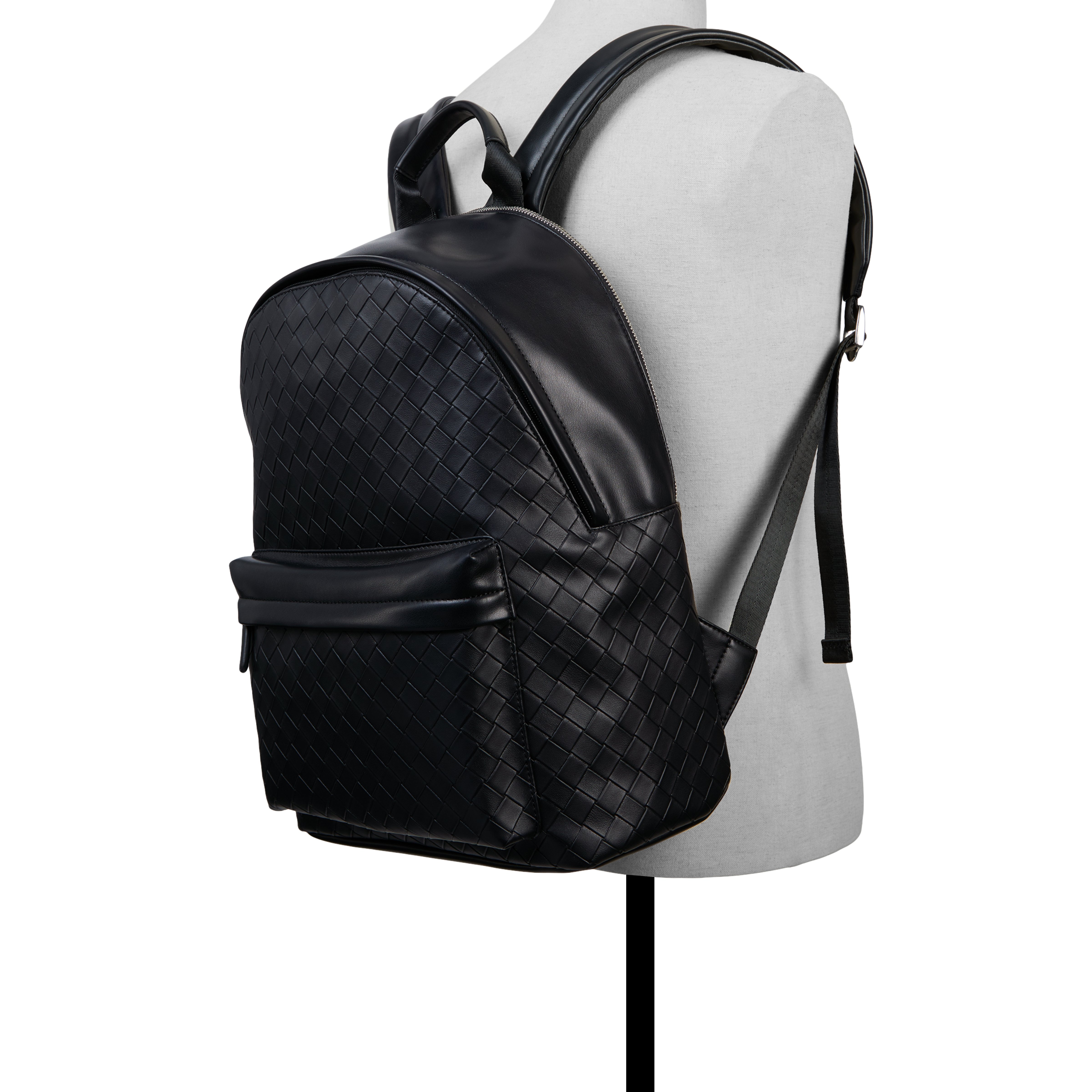 Nathann Men's Black Backpack image number 3