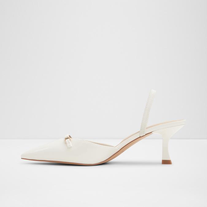 Nailah-In Women's White Pumps image number 3