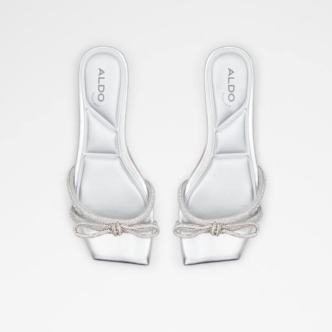 Buy Silver Flat Sandals for Women by POST CARD Online | Ajio.com