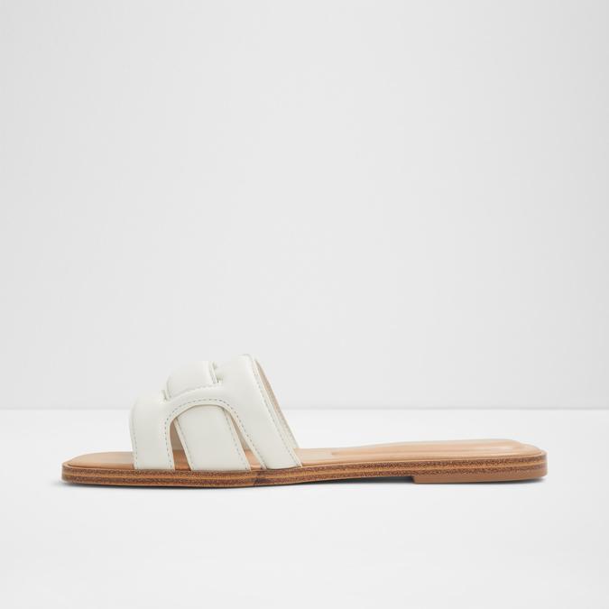 Elenaaa-In Women's White Flat Sandals image number 4