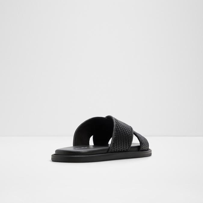 Tarika-In Men's Black Strap Sandals image number 2