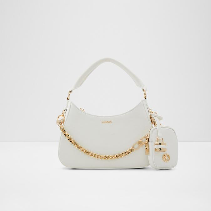 Clariona Women's White Shoulder Bag