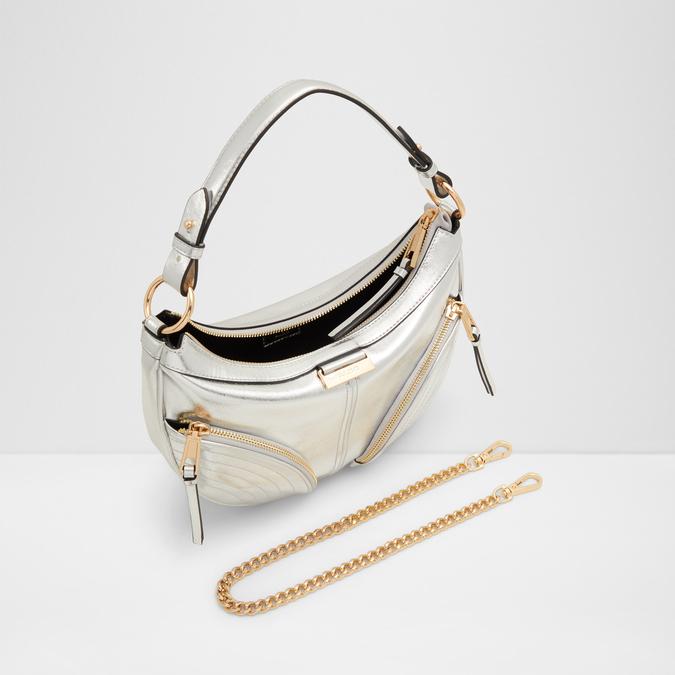 Berany Women's Silver Shoulder Bag image number 3