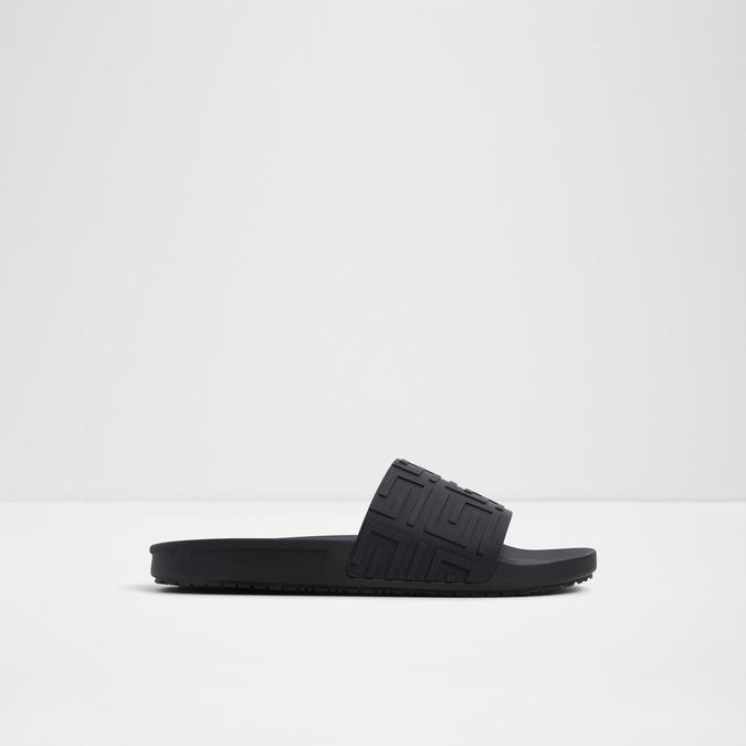 Atrani-In Men's Black Strap Sandals