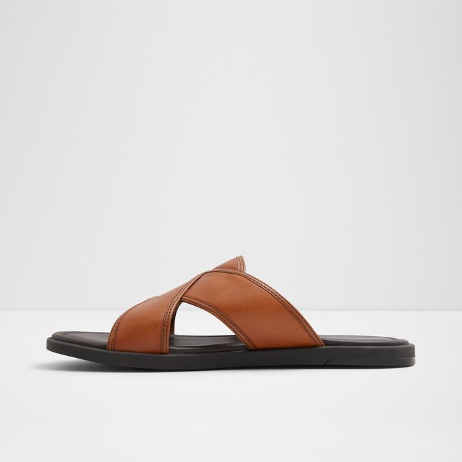 Olinoa-In Men's Cognac Strap Sandals image number 3