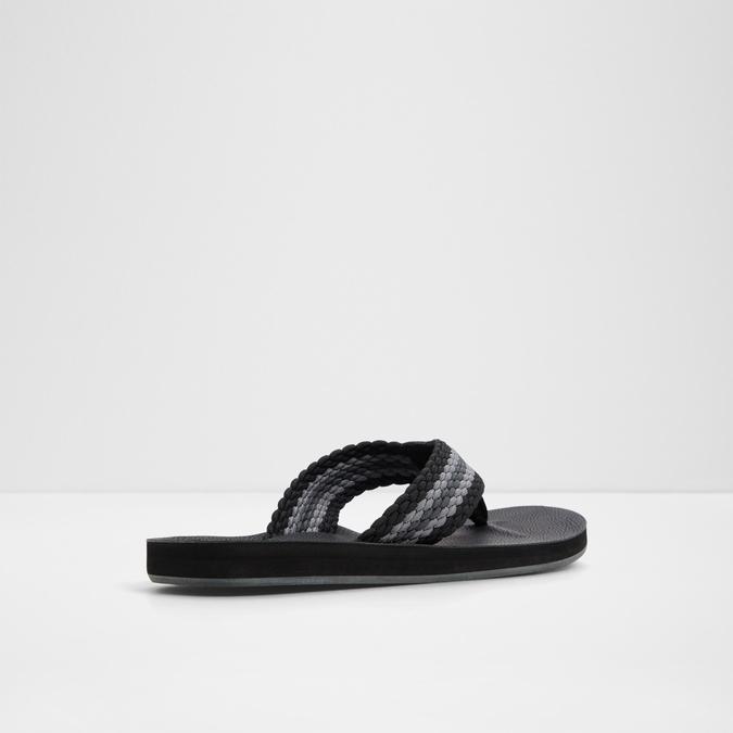 Adede-In Men's Black Strap Sandals image number 2