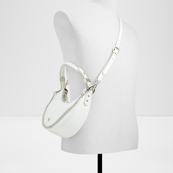 Charlisa Women's White Shoulder Bag image number 5