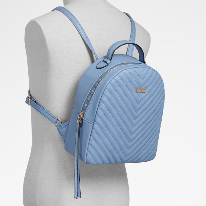 Buy Mast & Harbour Women Blue Solid Backpack - Backpacks for Women 7085680  | Myntra