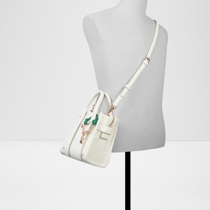 Adorie Women's White Satchel image number 5