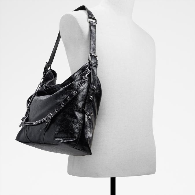 Faralia Women's Black Shoulder Bag image number 4