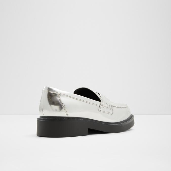 Verima Women's Silver Loafers image number 2