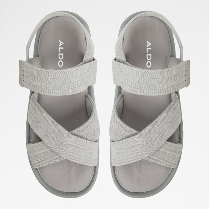 Keva-In Men's Grey Strap Sandals image number 1