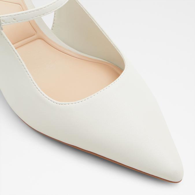 Elodia Women's White Pumps image number 5