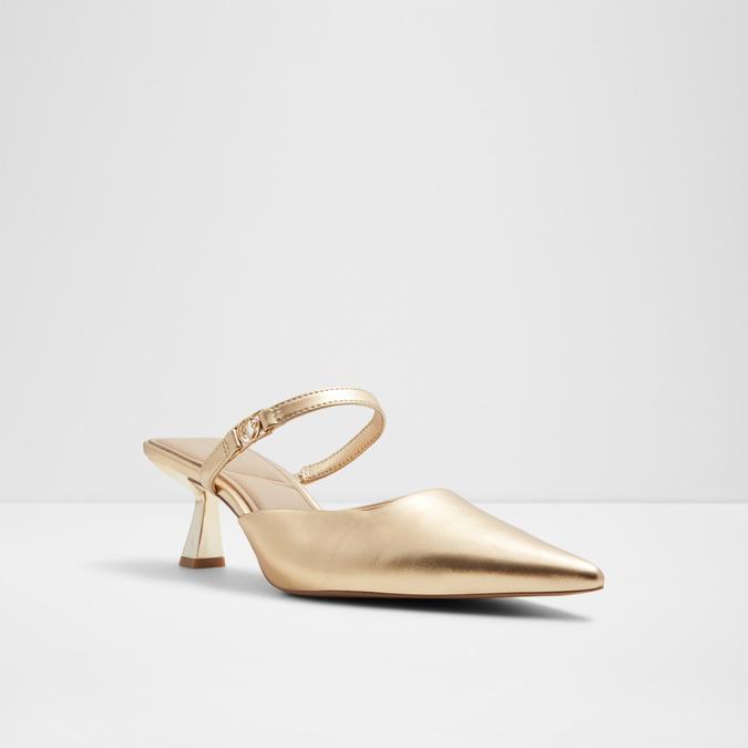 Tawm Women's Gold Pumps image number 4