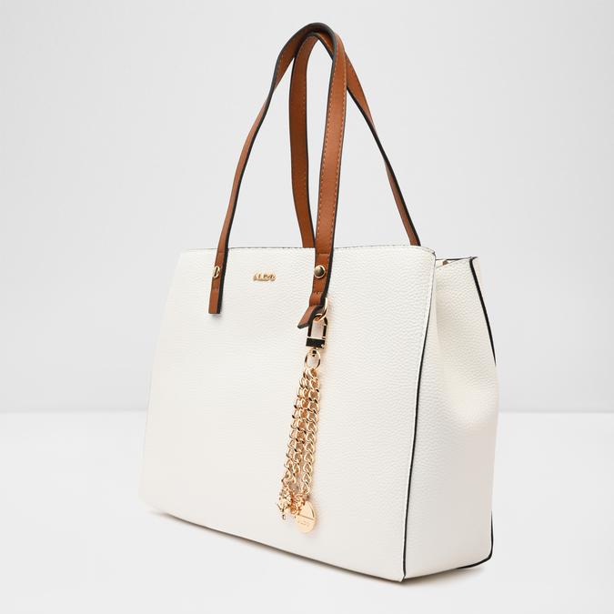 Bilgg Women's White Satchel image number 2