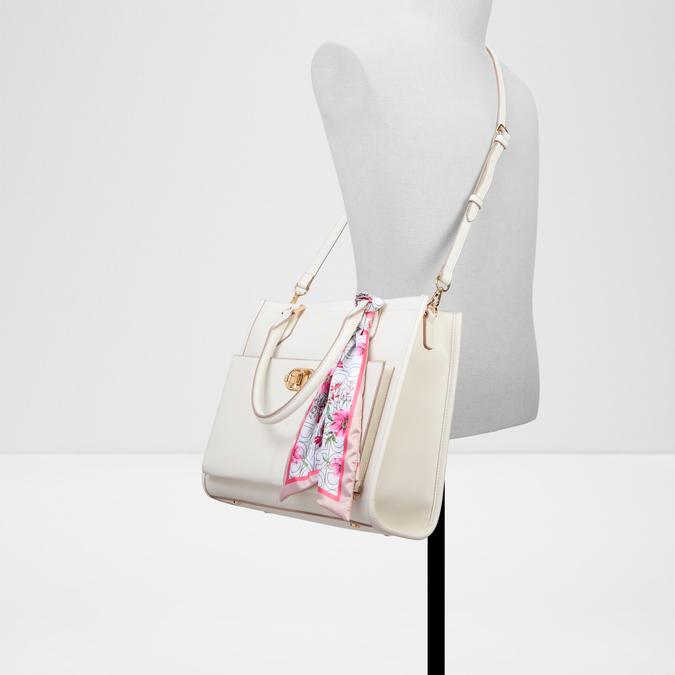 Ruya Women's White Satchel image number 3