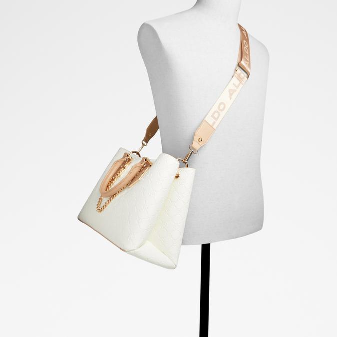 Baela Women's White Satchel image number 3