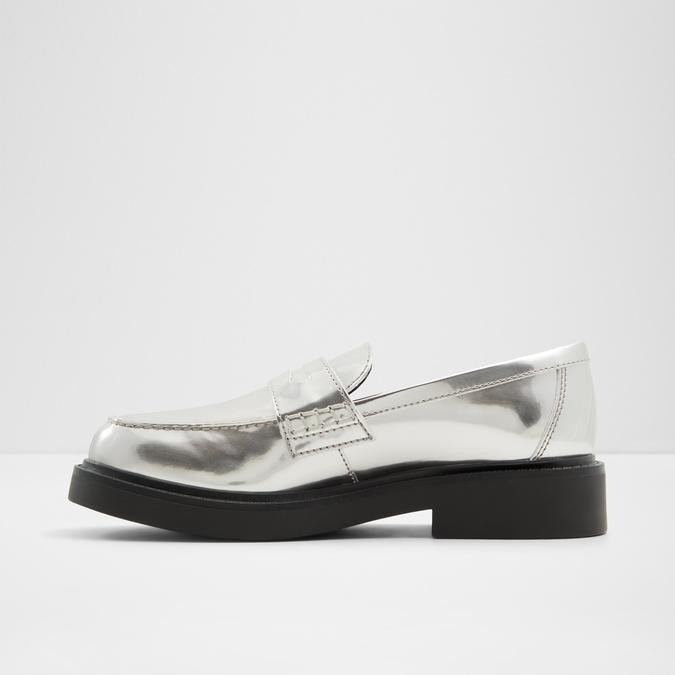 Verima Women's Silver Loafers image number 3