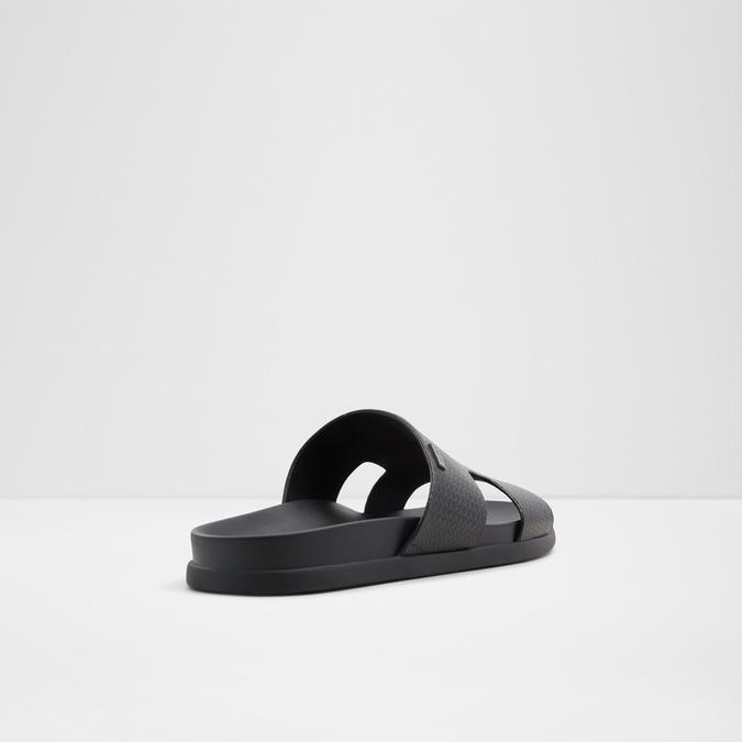 Mondi-In Men's Black Strap Sandals image number 2