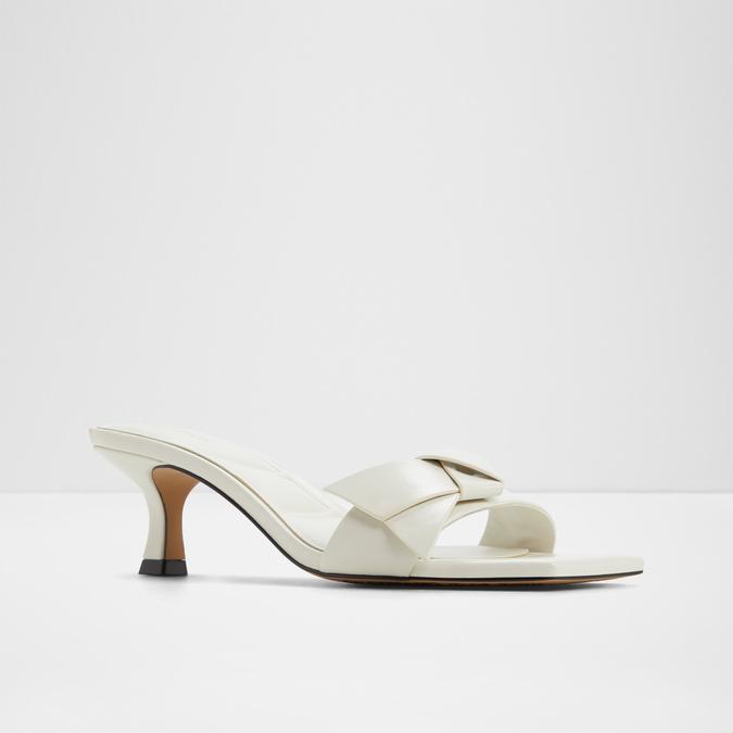 Erma-In Women's White Dress Sandals image number 4