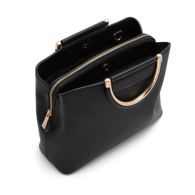 Franzy Women's Black Satchel image number 2