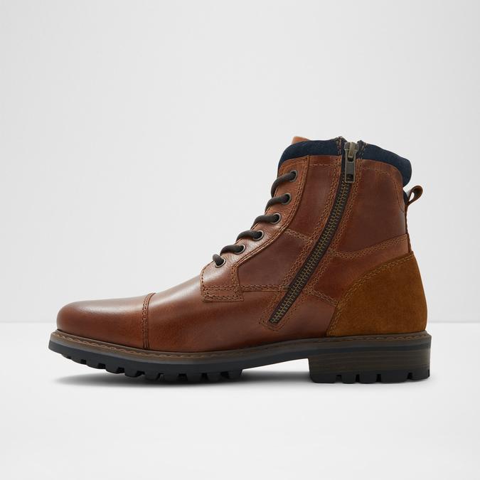 Afiet Men's Cognac Ankle Boots image number 3