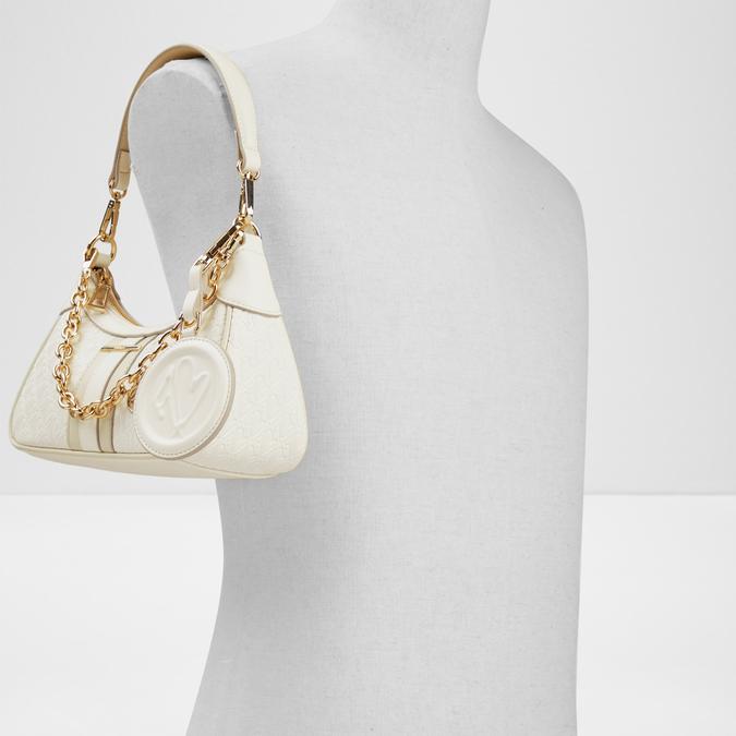 Glyde Women's White Shoulder Bag image number 3