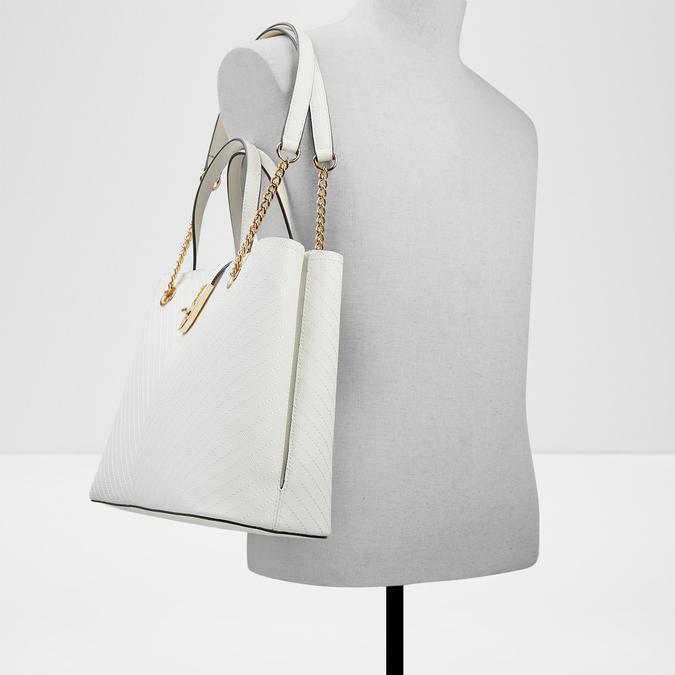 Iloronnx Women's White Satchel image number 3