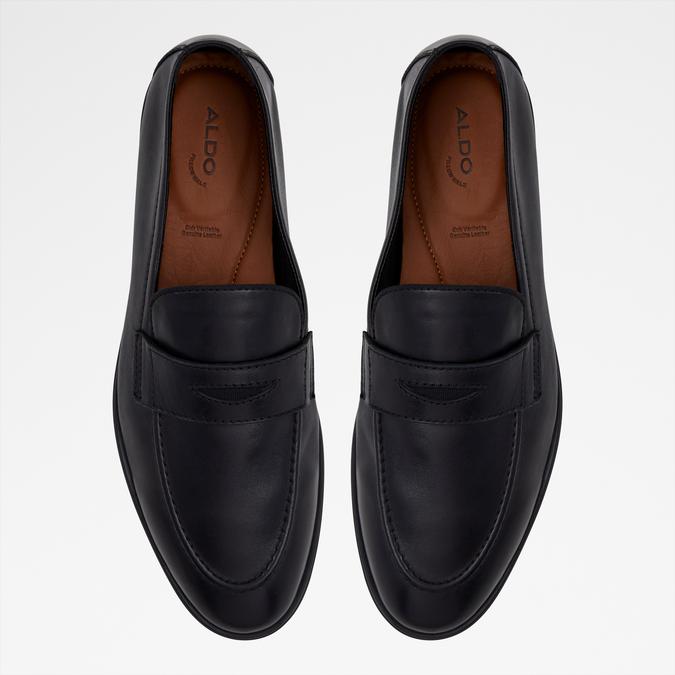 Journey-In Men's Black Loafers image number 1