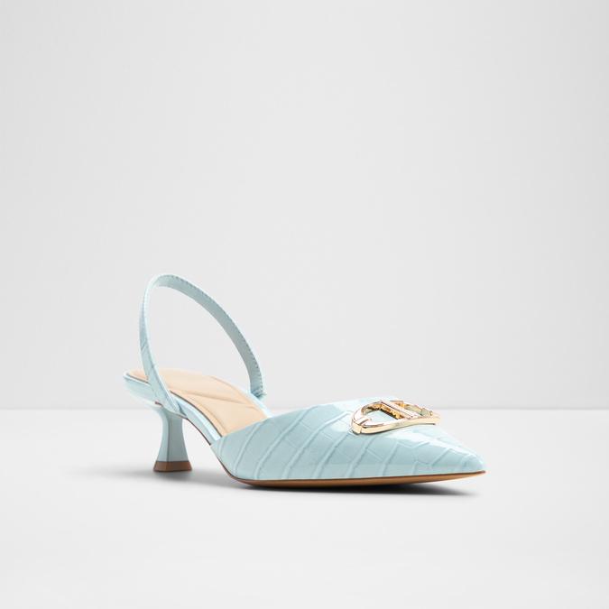 Delicate-In Women's Blue Pumps image number 5