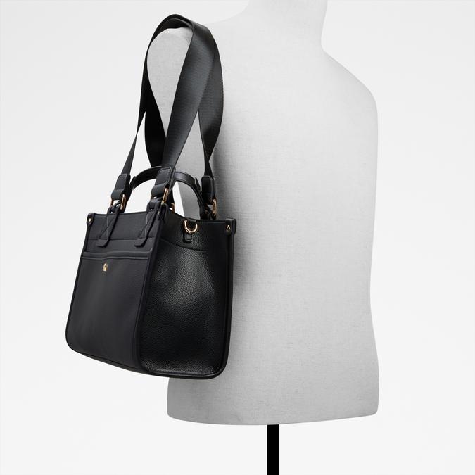 Adaluna Women's Black Satchel image number 4