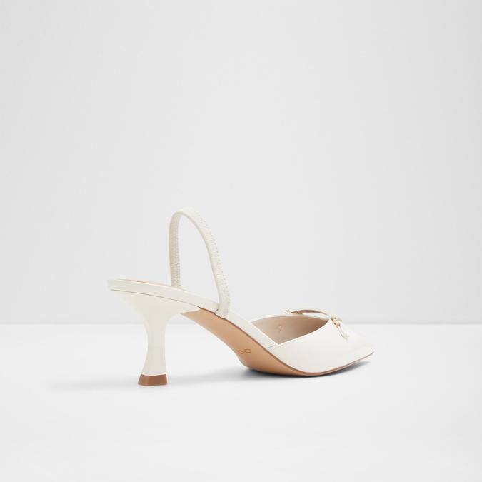 Nailah-In Women's White Pumps image number 2