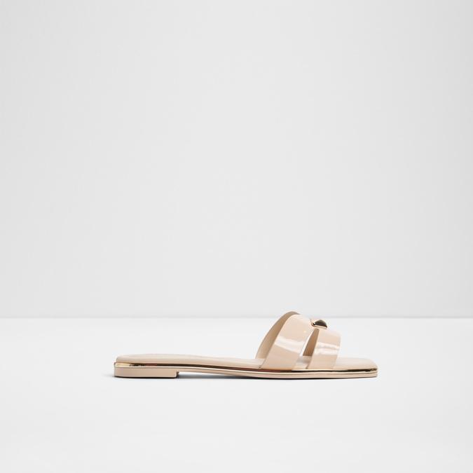 Kharine-In Women's Beige Flat Sandals