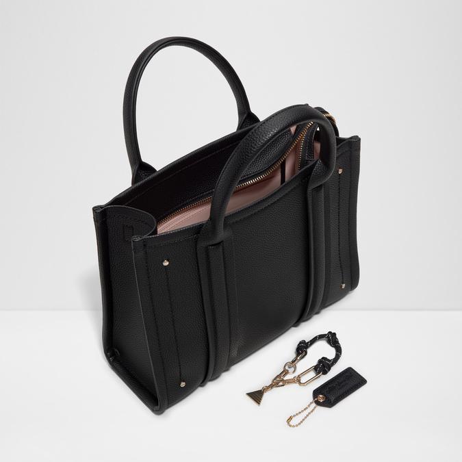 Clubglow Women's Black Satchel image number 2