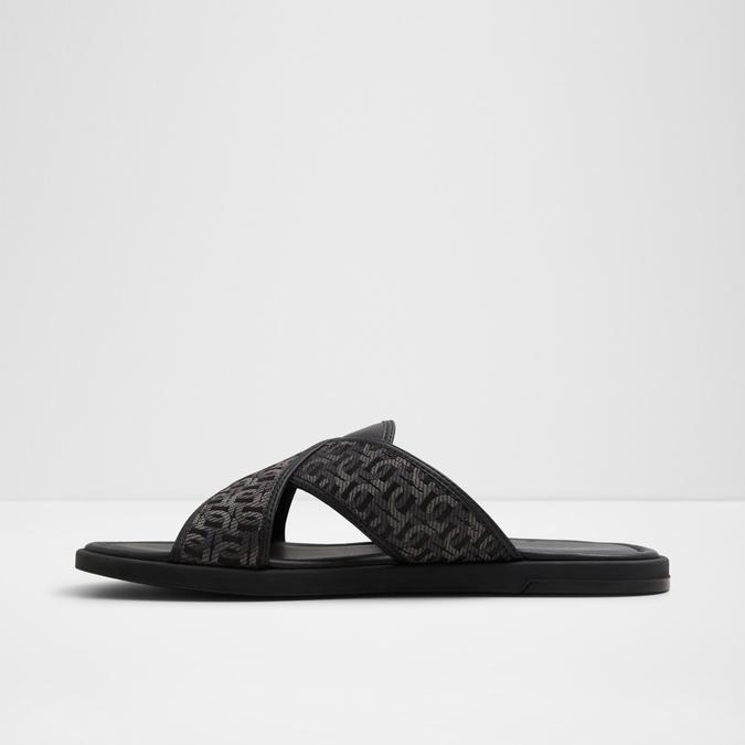 Olinoa-In Men's Black Strap Sandals image number 3