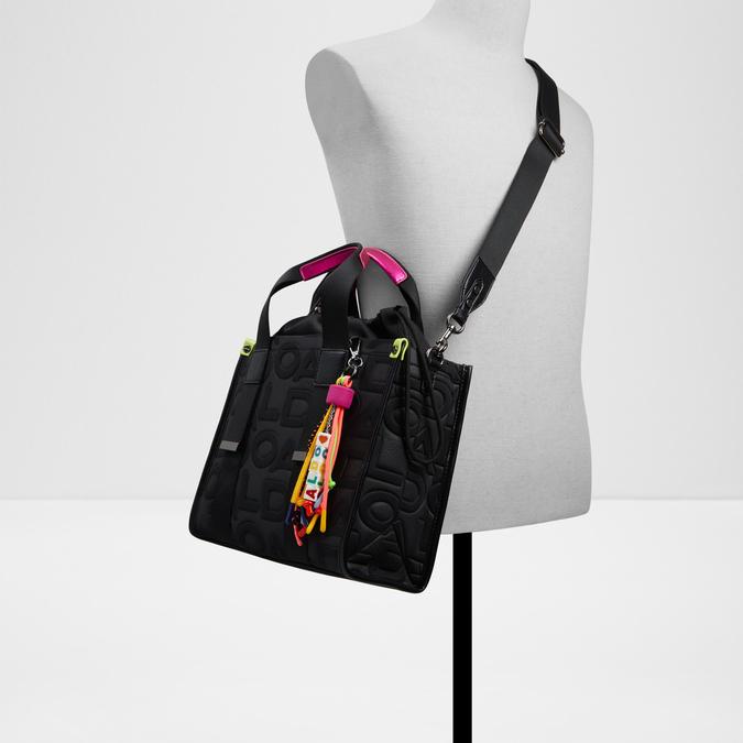 Eviecarry Women's Black Satchel image number 3