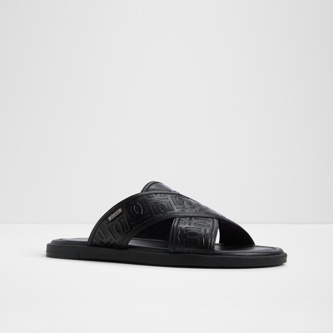 Olinoa-In Men's Black Strap Sandals image number 4