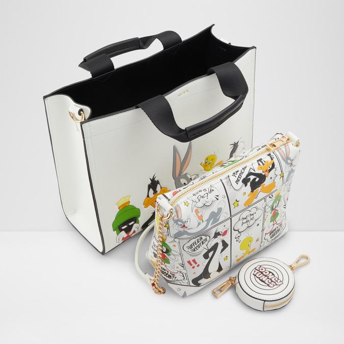 Looneytunestote Women's White Satchel image number 3