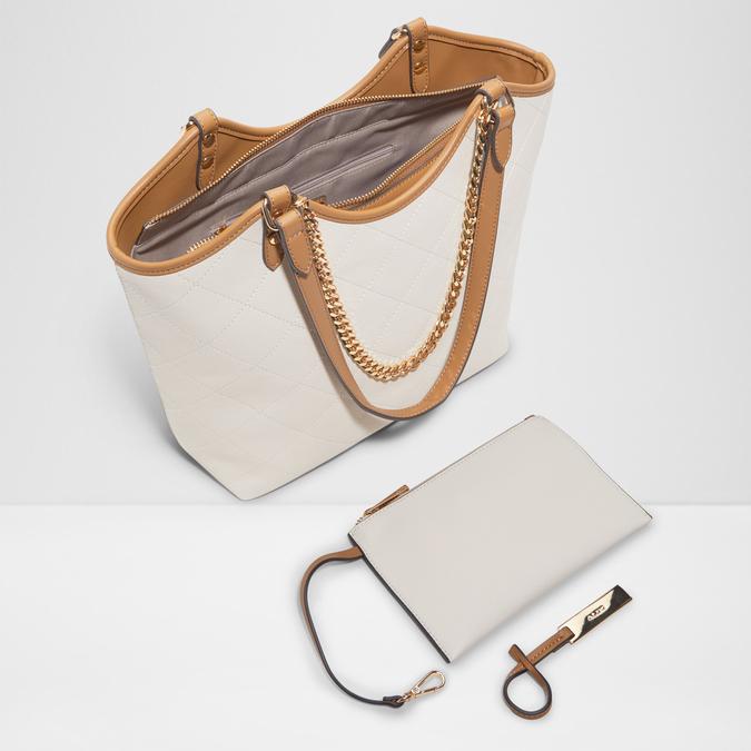 Ybelihar Women's Beige Satchel image number 2