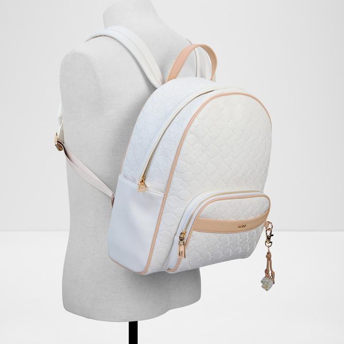 Enabeldar Women's White Backpack image number 3