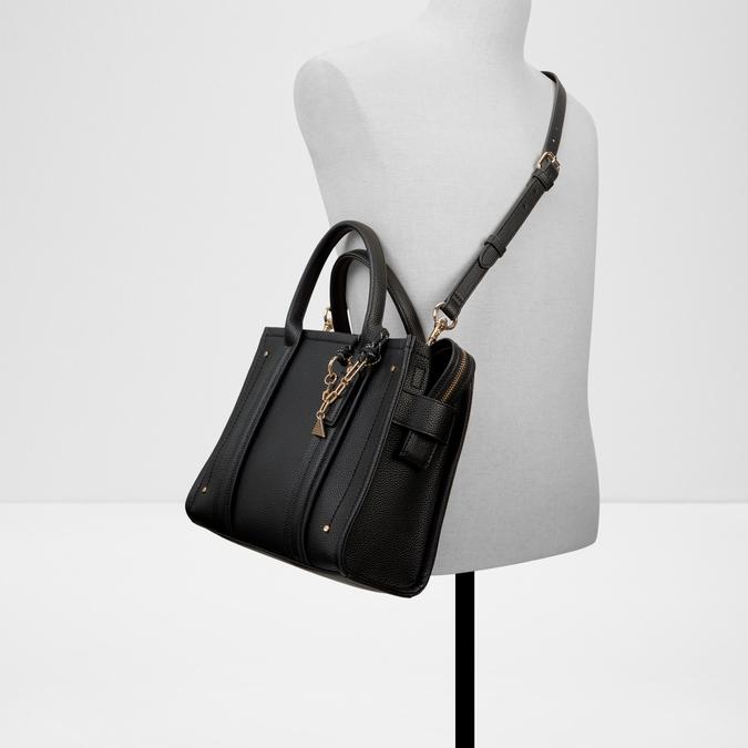 Clubglow Women's Black Satchel image number 3